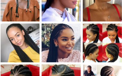 Afro inspireret hår til konfirmanden